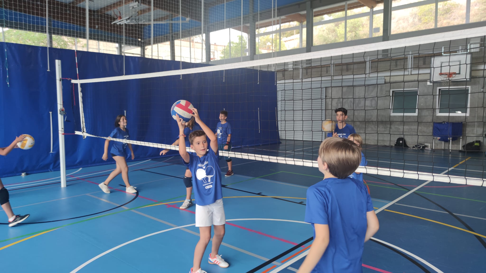 Arranca la 5a edició dels Campus Olímpia de futbol sala i voleibol